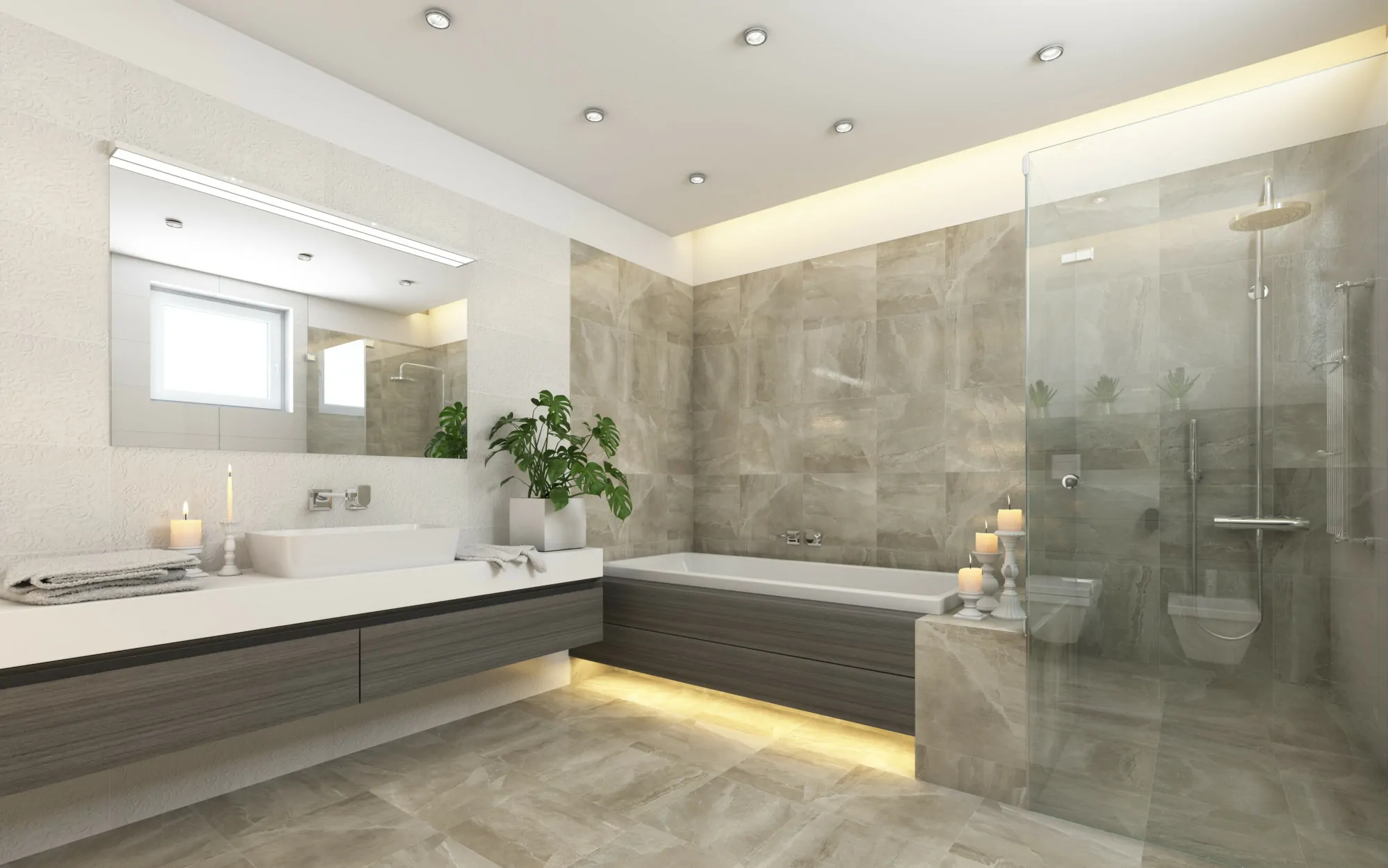Modern banyo