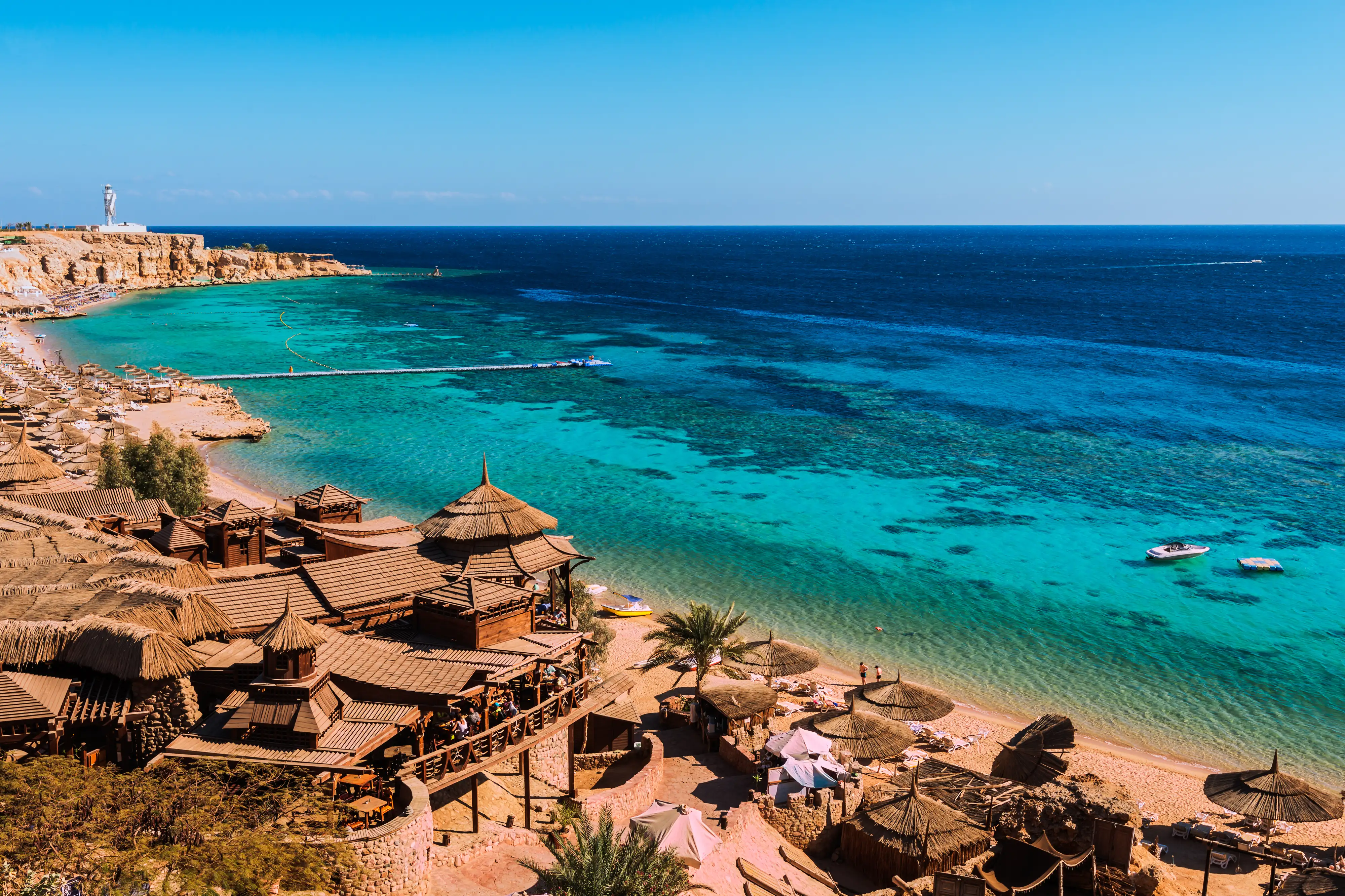 Sharm El-Sheikh plaj görüntüsü